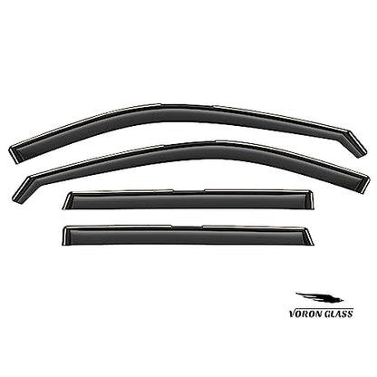 in Channel Extra Durable Rain Guards for Honda CR