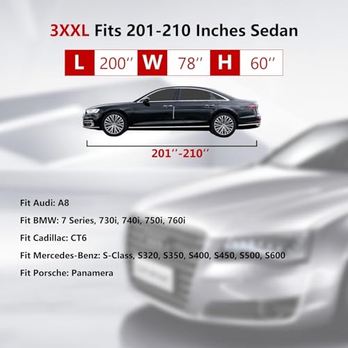 Waterproof All Weather Car Cover for Sedan