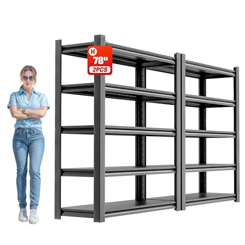 5 Tier Garage Shelving (2 Count)