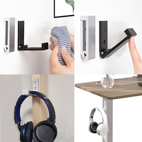 Folding Wall Hooks 2PCS Foldable Hooks Bearing Load 33lb (2 Count)