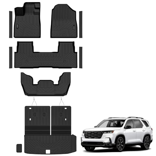 Floor Mats Cargo Mat with Backrest Mat for 2026 (4 Count)
