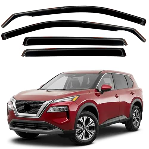 in Channel Rain Guards for 2021 2022 2023 2024 Nissan Rogue S (4 Count)