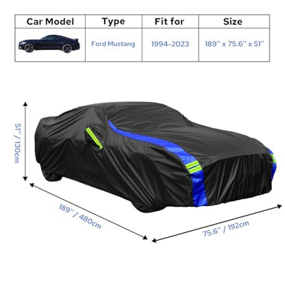 Car Cover Compatible with Ford Mustang