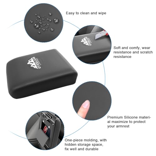 for 2025 2026 Toyota 4Runner Armrest Cover[Silicone w