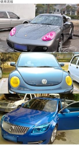 12 by 48 Inches Self Adhesive Headlight