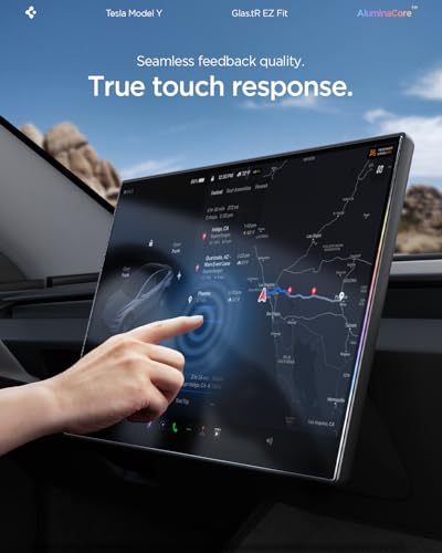 GlasTR EZ FIT Screen Protector Matte Finish for Model Y