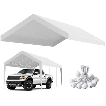 10' x 20' Carport Replacement Canopy Cover