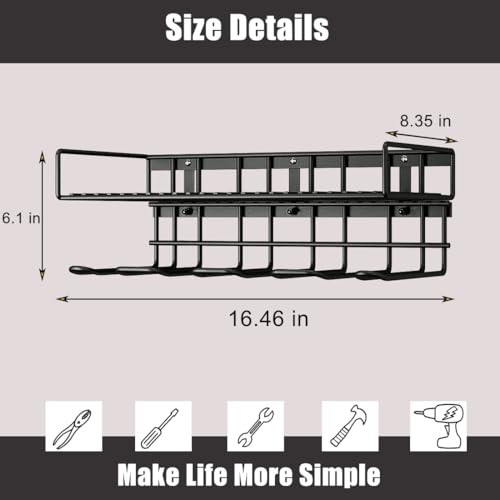 Power Tool Organizer Heavy Duty Wall Mount Drill Tools Holder