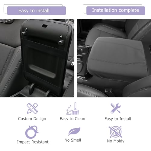 2025 2026 Silverado EV Center Console Cover Compatible with 2024 2025 2026 Silverado EV