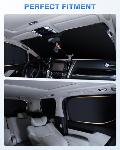 Sunshades for Tesla Model 3 2016 (7 Count)