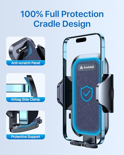 2026 Upgraded Car Phone Holder Mount for Vent