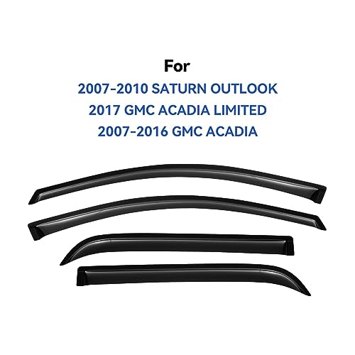 Window Visors Rain Guards for 2007