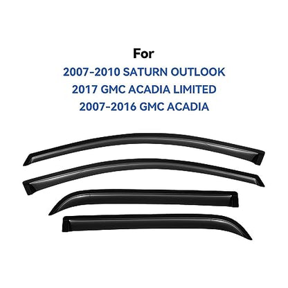Window Visors Rain Guards for 2007