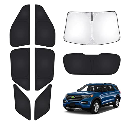 Windshield Sun Shade for Ford Explorer 2020 (8 Count)