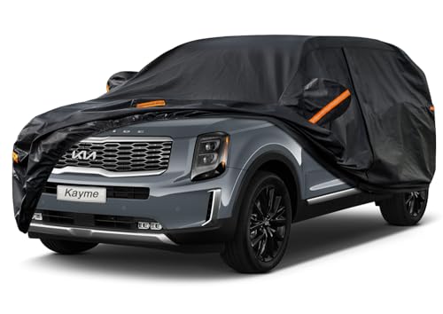 7 Layers Waterproof SUV Car Cover for Kia Telluride 2017