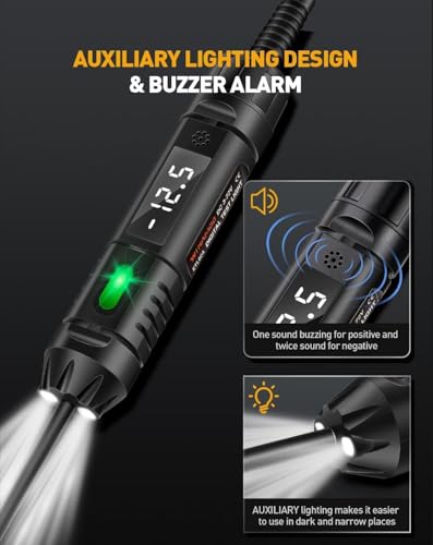 Upgraded Heavy Duty Circuit Tester with Buzzer