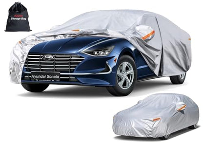 6 Layers Sedan Waterproof Car Cover for Hyundai Sonata 1999