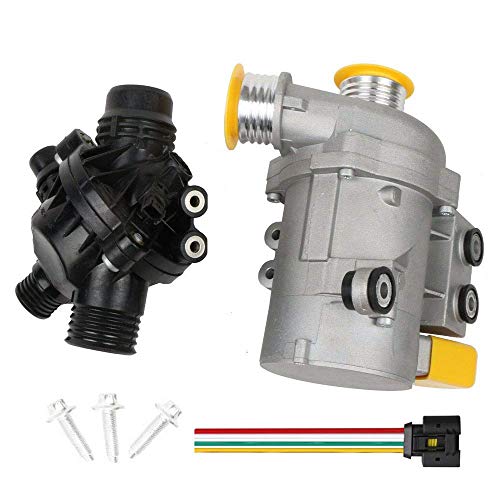 11517563183 11517586925 Electric Engine Water Pump and Thermostat Compatible for BMW E90 X3 Z4 1 3 5 Series