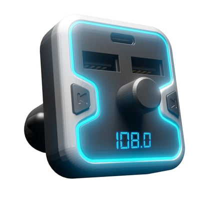 Bluetooth 5.0 Car Adapter Wireless FM Radio Transmitter USB