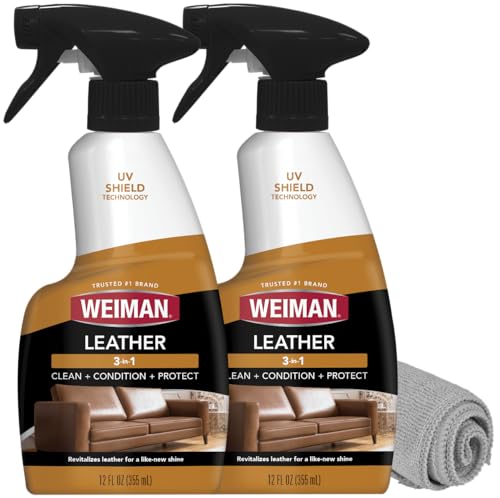 Leather Cleaner and Conditioner for Furniture (24 Fl Oz)
