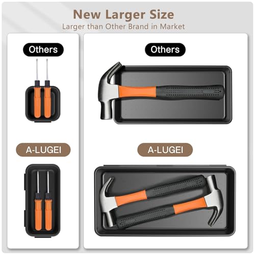 5 Size】 Tool Box Organizer Tray Divider Set (58 Count)