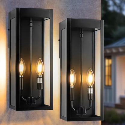 16 Inch Outdoor Wall Sconce Lights with 2 (2 Count)