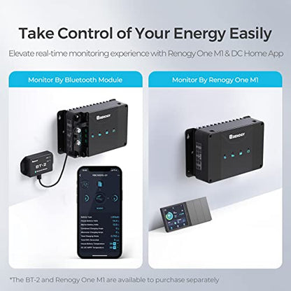 Smart 50A DC DC MPPT Battery Charger 12V