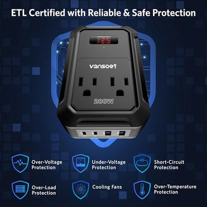 200W Car Power Inverter