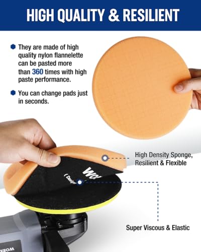 7.5 Inch Buffing Sponge Pads