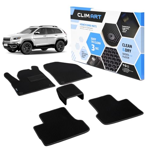 All Weather Car Floor Mats Compatible with Jeep Cherokee 2019