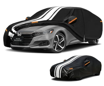 Honda Accord Car Cover Waterproof All Weather for Automobiles