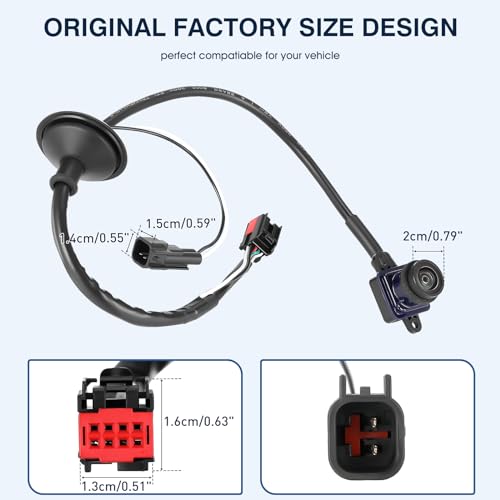 4672639AA Rear View Backup Camera Fit for Chrysler Town & Country 2011