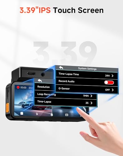 Dash Cam Front and Rear