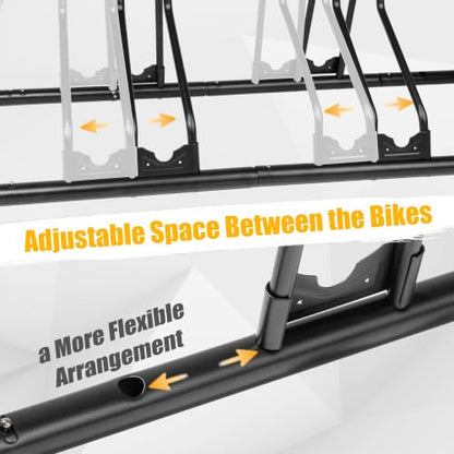 Bicycle Floor Parking Rack Stand