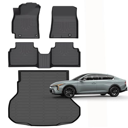 for Kia K4 Floor Mats 2025 2026 LX LXS EX GT (4 Count)