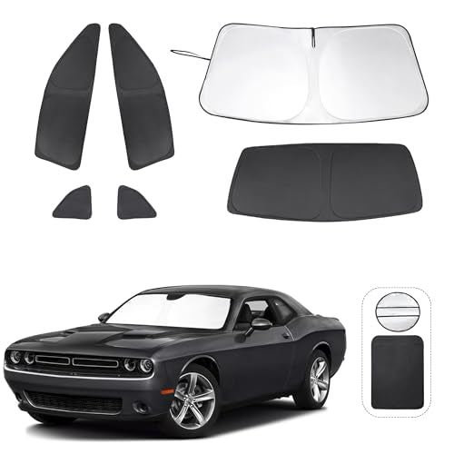 Window Shades for Dodge Challenger 2015 (6 Count)