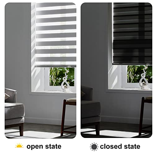Zebra Shades Cordless Blinds for Windows