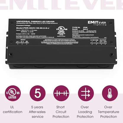 2 Pack 120W 24V 5 (2 Count)