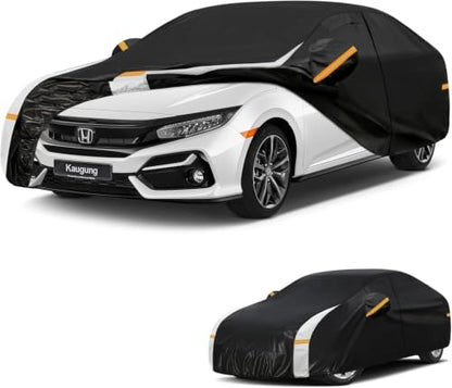 10 Layers Car Cover Custom Fit for Honda Civic Sedan 1991