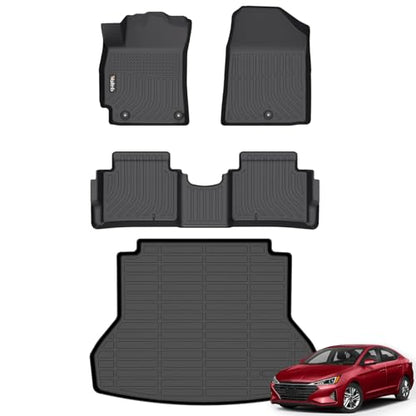 All Weather Floor Mats and Cargo Liners for Hyundai Elantra 2017