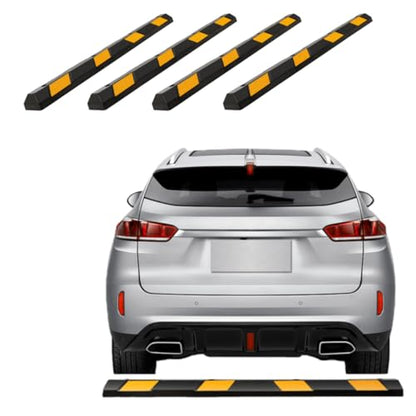 72 inch Heavy Duty Rubber Parking Stopper for Garage