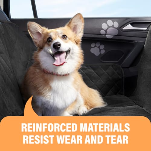 Pink XL Dog Car Hammock Back Seat Cover