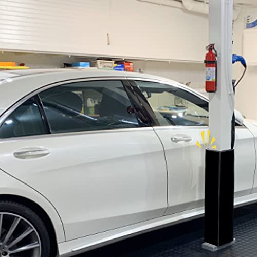 Garage Wall Protector Foam Corner Guard for Parking Lot 4Pk Car Door Bumper (2 Count)