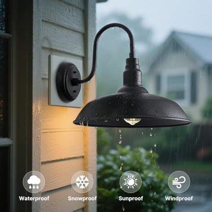 16 Inch Dome Barn Light for Porch