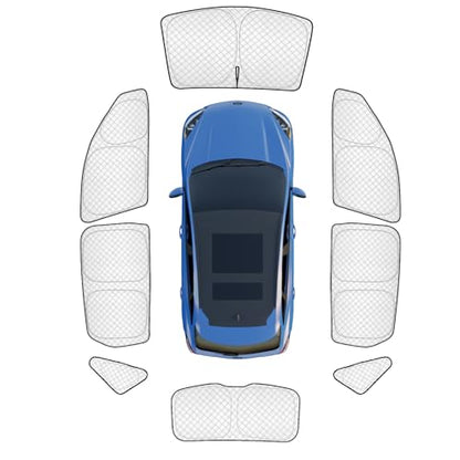 8pcs Thicken Sun Shades for Ford Escape 2020 (8 Count)