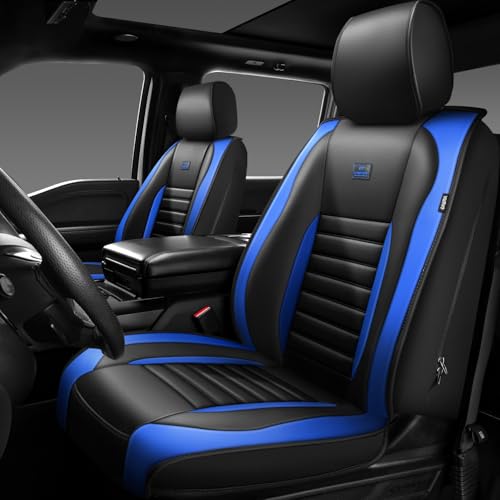 Nappa Leather Car Seat Covers Front Seats