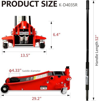 3.5 Ton Low Profile Floor Jack