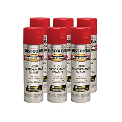 7564838 6PK Professional High Performance Enamel Spray Paint