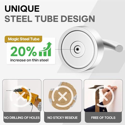 Magnetic Hooks Steel Tube Design for Cruise (10 Count)