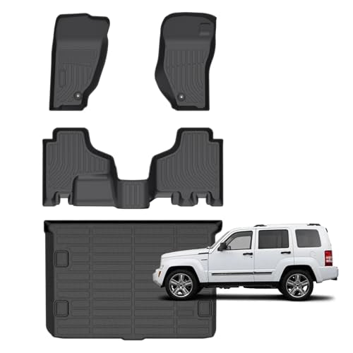 for Jeep Liberty Floor Mats 2012 2011 2010 2009 2008